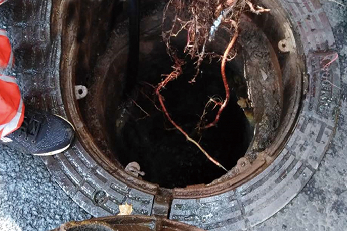 峪泉镇管道预处理